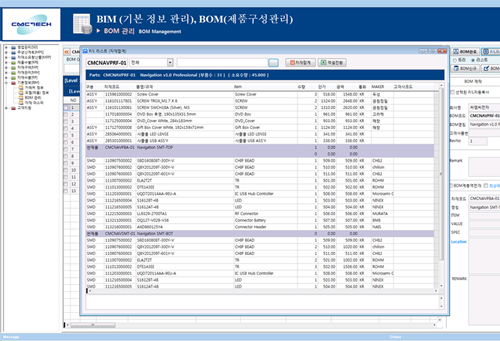 CMC-SCM BOM관리