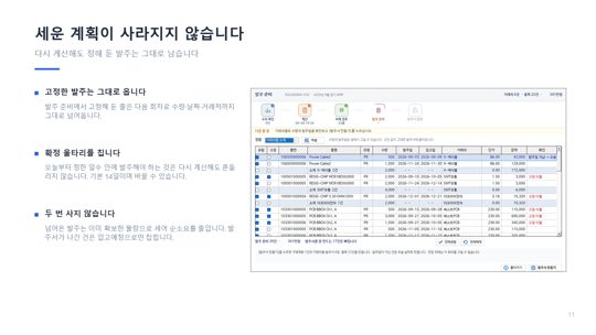 MRP · 고정 발주와 확정 울타리
